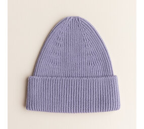 Hvid Hvid | Beanie Fonzie Newborn | Lilac