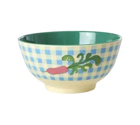 Rice Everyday Magic Rice | Melamine Bowl with Radish | Medium 700ml Rice Everyday Magic Rice | Melamine Bowl with Radish | Medium 700ml