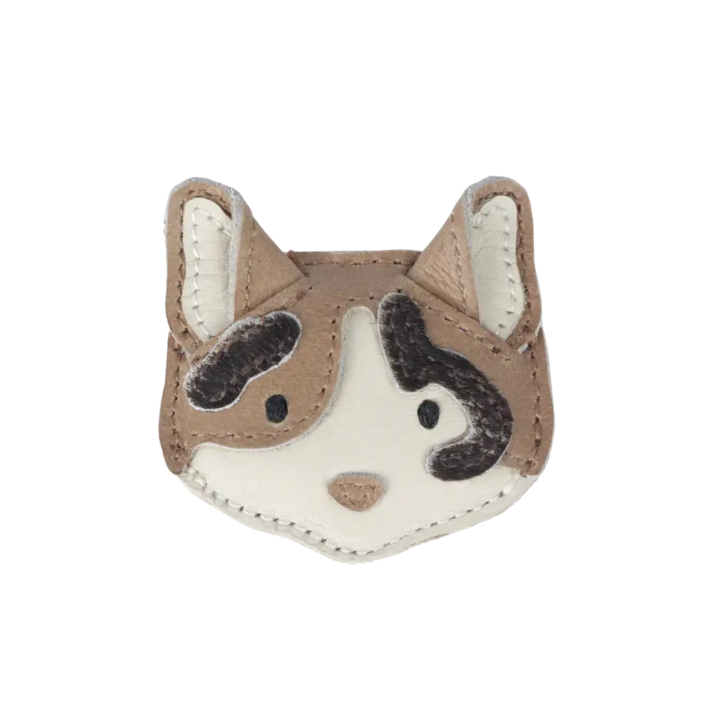 Donsje Amsterdam Donsje Amsterdam | Josy Exclusive Hair Tie | Calico Cat | Nutmeg Leather