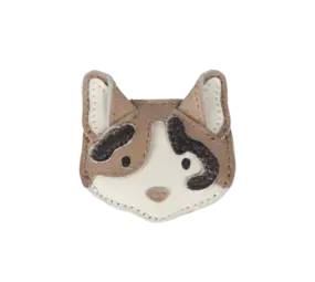 Donsje Amsterdam Donsje Amsterdam | Josy Exclusive Hair Tie | Calico Cat | Nutmeg Leather Donsje Amsterdam Donsje Amsterdam | Josy Exclusive Hair Tie | Calico Cat | Nutmeg Leather