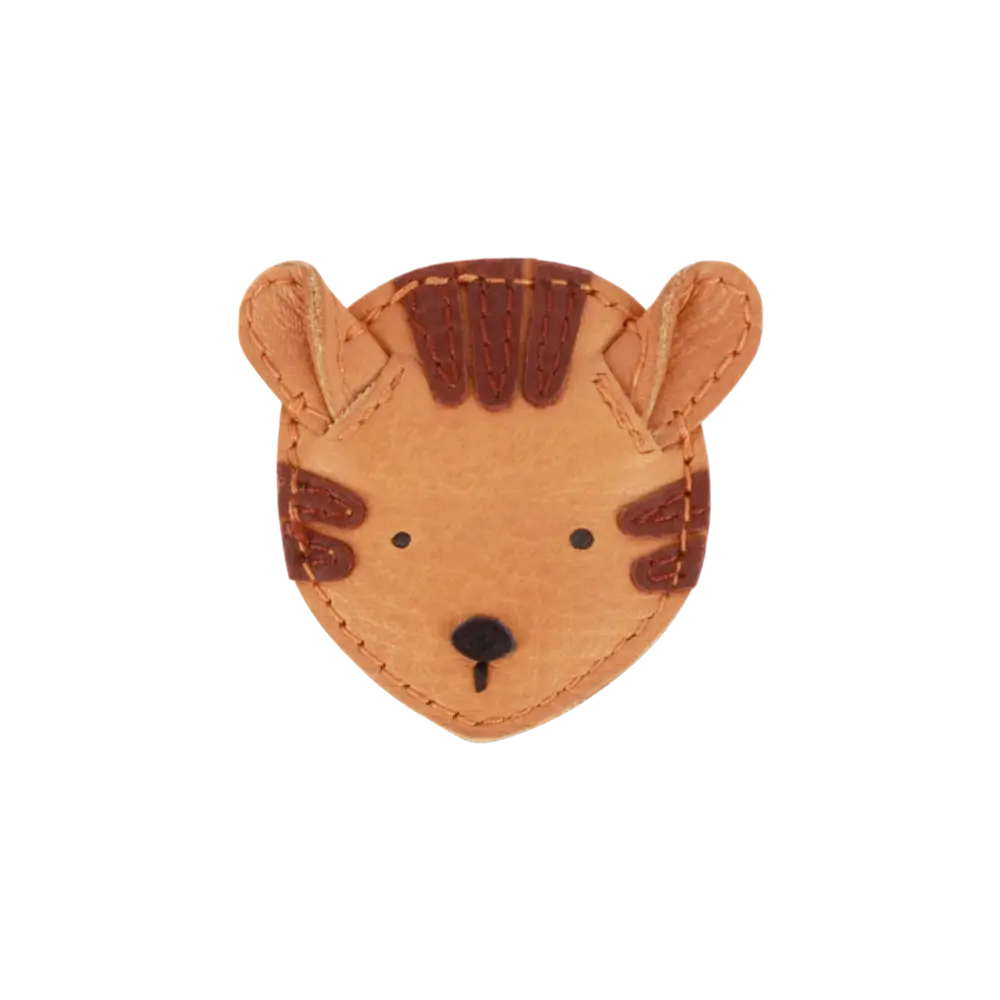 Donsje Amsterdam Donsje Amsterdam | Josy Classic Hairclip | Tiger | Camel Classic Leather