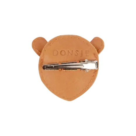 Donsje Amsterdam Donsje Amsterdam | Josy Classic Hairclip | Tiger | Camel Classic Leather