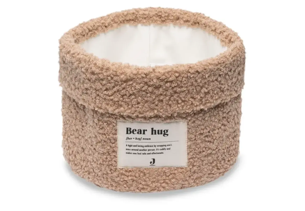 Jollein Jollein | Commodemandje 14x18cm Boucle|  Biscuit