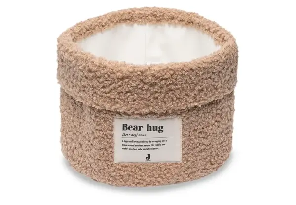 Jollein Jollein | Commodemandje 14x18cm Boucle|  Biscuit