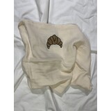 Atelier Pomme Atelier Pomme | TOWEL HUGE COSY WHITE | CROISSANT (75 x 75)