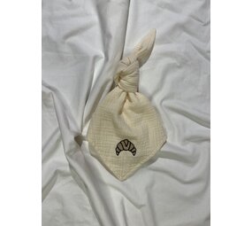 Atelier Pomme Atelier Pomme | Pacifier Cloth | Cuddle | Cosy White | Croissant Atelier Pomme Atelier Pomme | Pacifier Cloth | Cuddle | Cosy White | Croissant