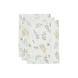 Jollein Jollein | Hydrofiel washandje 3 pack | Wild Flowers