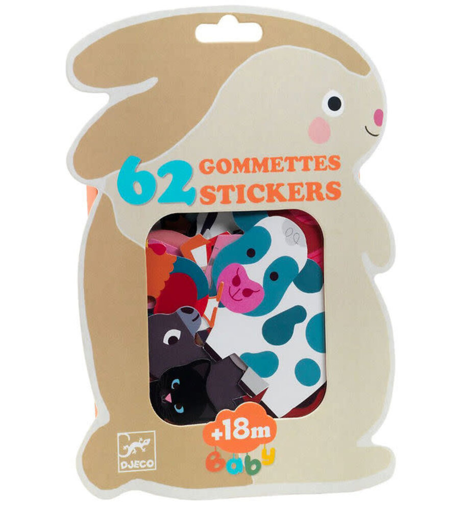 Djeco Djeco | Big stickers | Farm animals Djeco Djeco | Big stickers | Farm animals