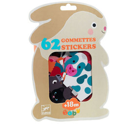 Djeco Djeco | Big stickers | Farm animals Djeco Djeco | Big stickers | Farm animals