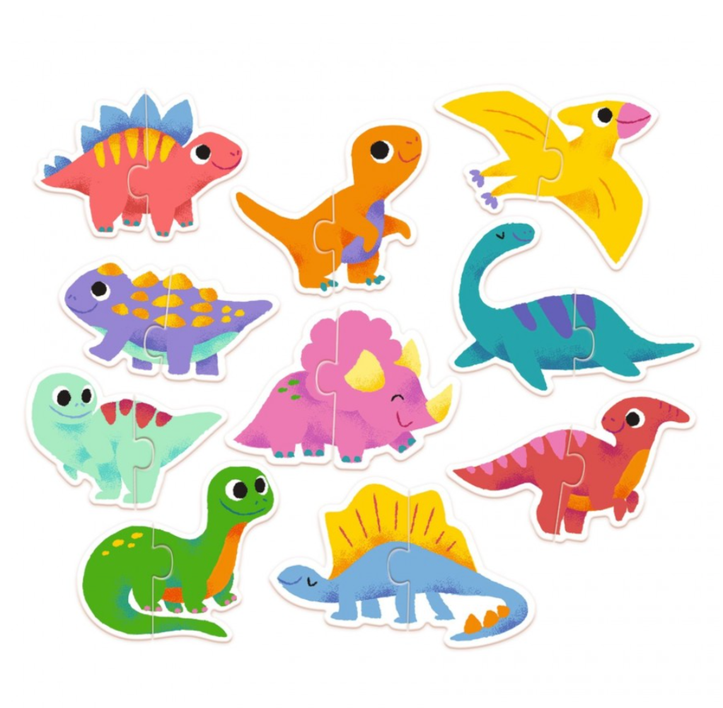 Djeco Djeco | Puzzel Duo | Dino Djeco Djeco | Puzzel Duo | Dino