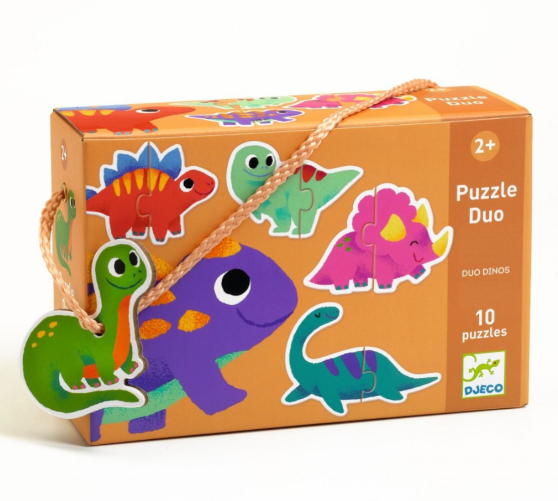Djeco Djeco | Puzzel Duo | Dino Djeco Djeco | Puzzel Duo | Dino