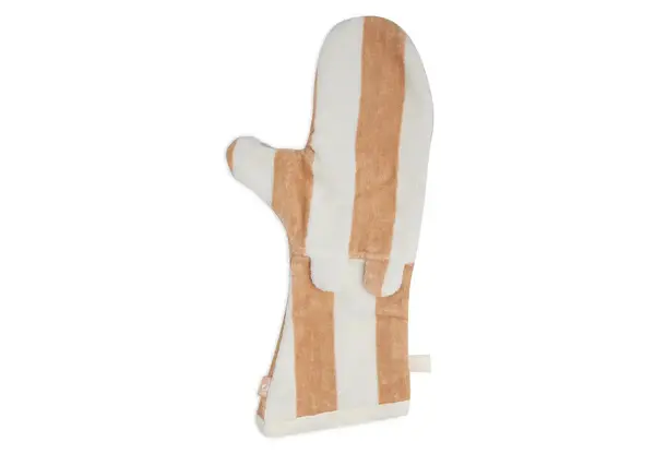 Jollein Jollein | Washand Stripe Terry - Biscuit - GOTS