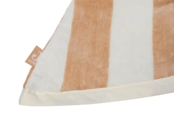 Jollein Jollein | Washand Stripe Terry - Biscuit - GOTS