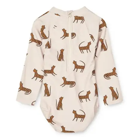 Liewood Liewood | Maxime baby UV swimsuit | Leopard Sandy