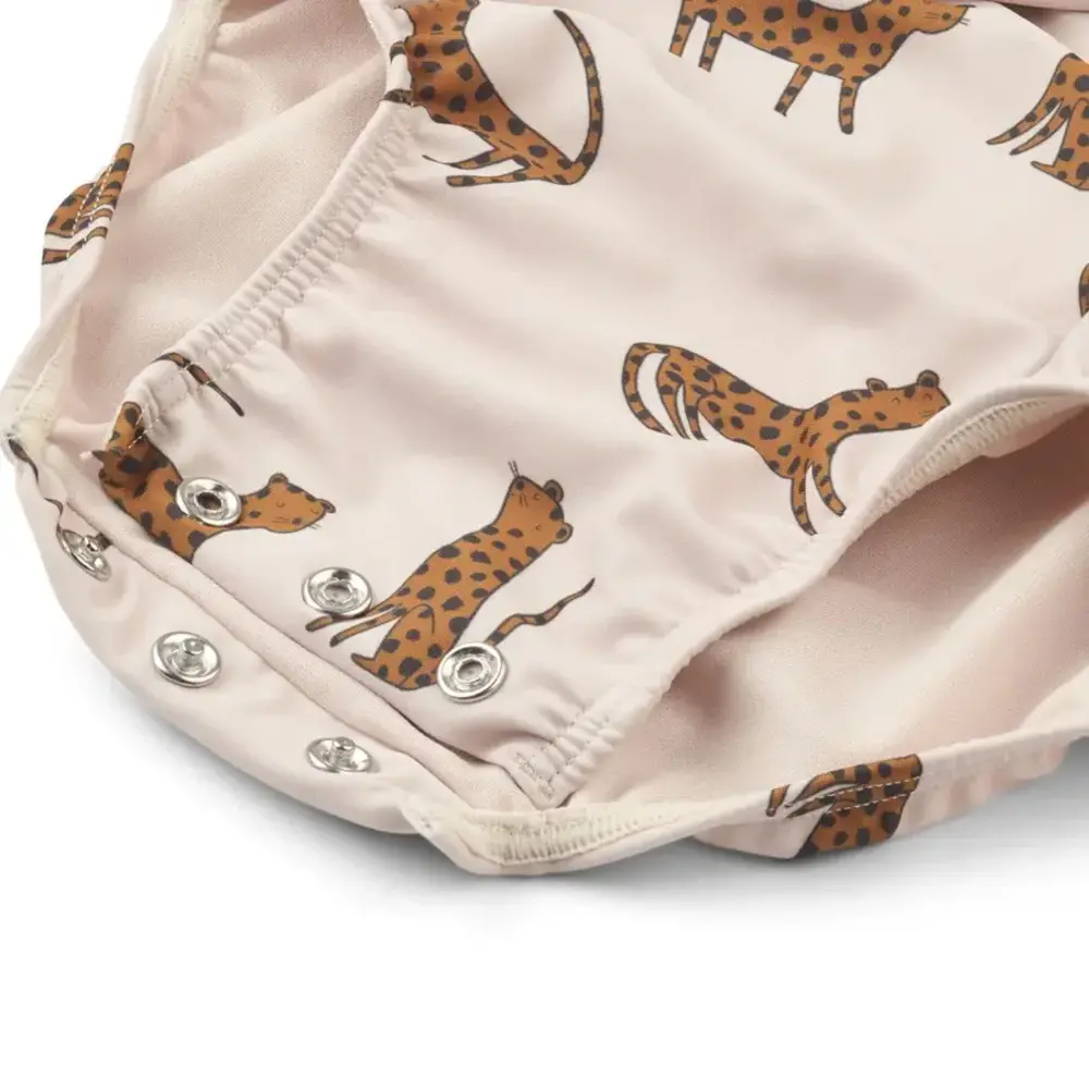Liewood Liewood | Maxime baby UV swimsuit | Leopard Sandy