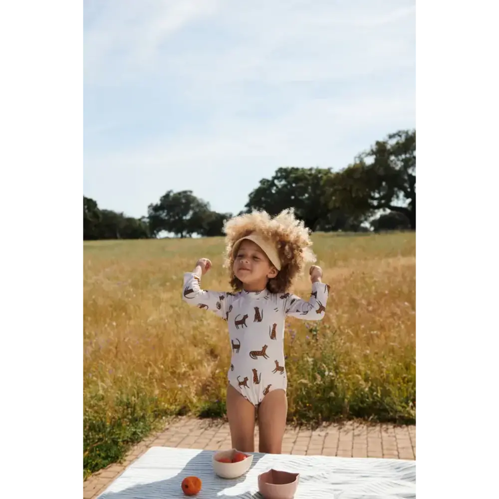 Liewood Liewood | Maxime baby UV swimsuit | Leopard Sandy