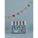 Rice Everyday Magic Rice | Raffia Opbergmand Klein | Party Animal Blue Rice Everyday Magic Rice | Raffia Opbergmand Klein | Party Animal Blue
