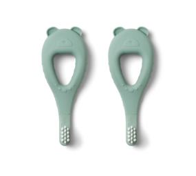 Liewood Liewood | Janelle Bear Toothbrush 2-Pack | Peppermint Liewood Liewood | Janelle Bear Toothbrush 2-Pack | Peppermint