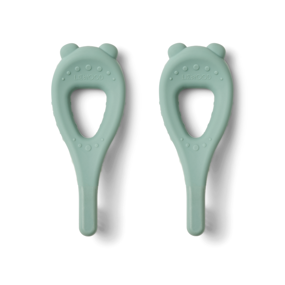 Liewood Liewood | Janelle Bear Toothbrush 2-Pack | Peppermint