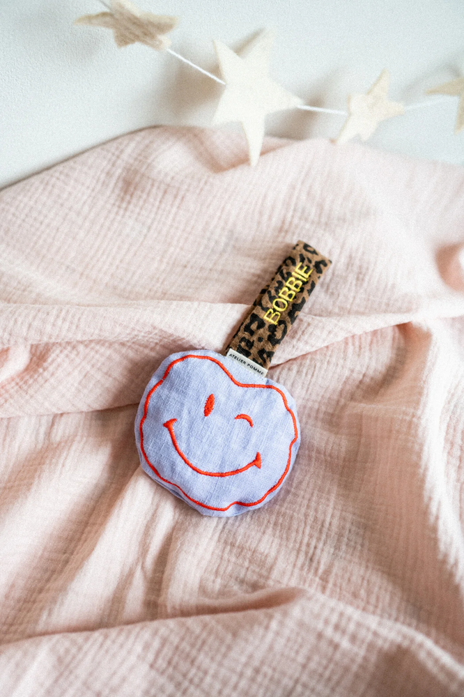 Atelier Pomme Atelier Pomme | Pacifier Cloth | Pomme | Li-La Leopard