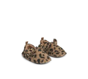 Liewood Liewood | Maui Pile Slipper | Mega leo / Oat mix Liewood Liewood | Maui Pile Slipper | Mega leo / Oat mix