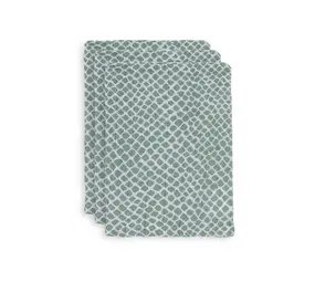 Jollein Jollein |   Hydrofiel washandje 3 pack | Snake Ash Green Jollein Jollein |   Hydrofiel washandje 3 pack | Snake Ash Green