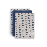 Jollein Jollein | Hydrofiel washandje 3 pack | Moonlight Jollein Jollein | Hydrofiel washandje 3 pack | Moonlight