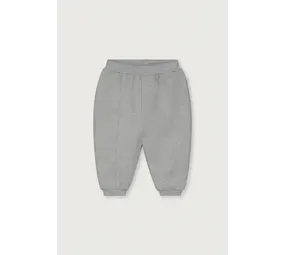 Gray Label Gray Label | Baby Pant with Pintucks GOTS | Grey Melange Gray Label Gray Label | Baby Pant with Pintucks GOTS | Grey Melange