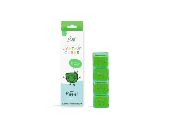 Glo pals Glo pals | Light up cubes 4 stuks | Pippa