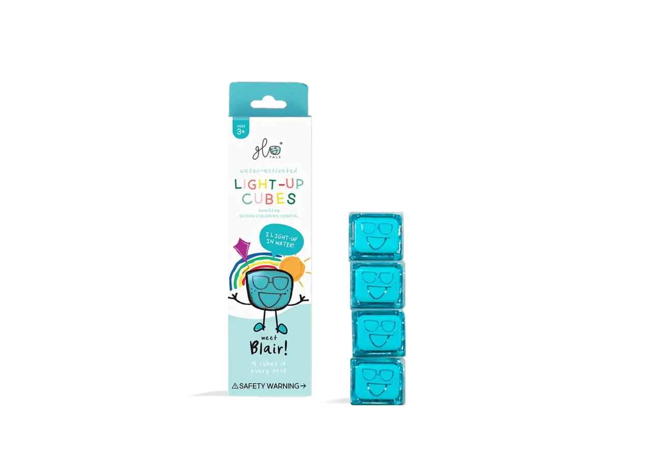 Glo pals Glo pals | Light up cubes 4 stuks | Blair