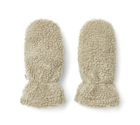 Liewood Liewood | Grethe Pile Gloves | Mist Liewood Liewood | Grethe Pile Gloves | Mist