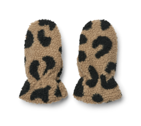 Liewood Liewood | Grethe Pile Gloves | Mega leo / Oat mix Liewood Liewood | Grethe Pile Gloves | Mega leo / Oat mix