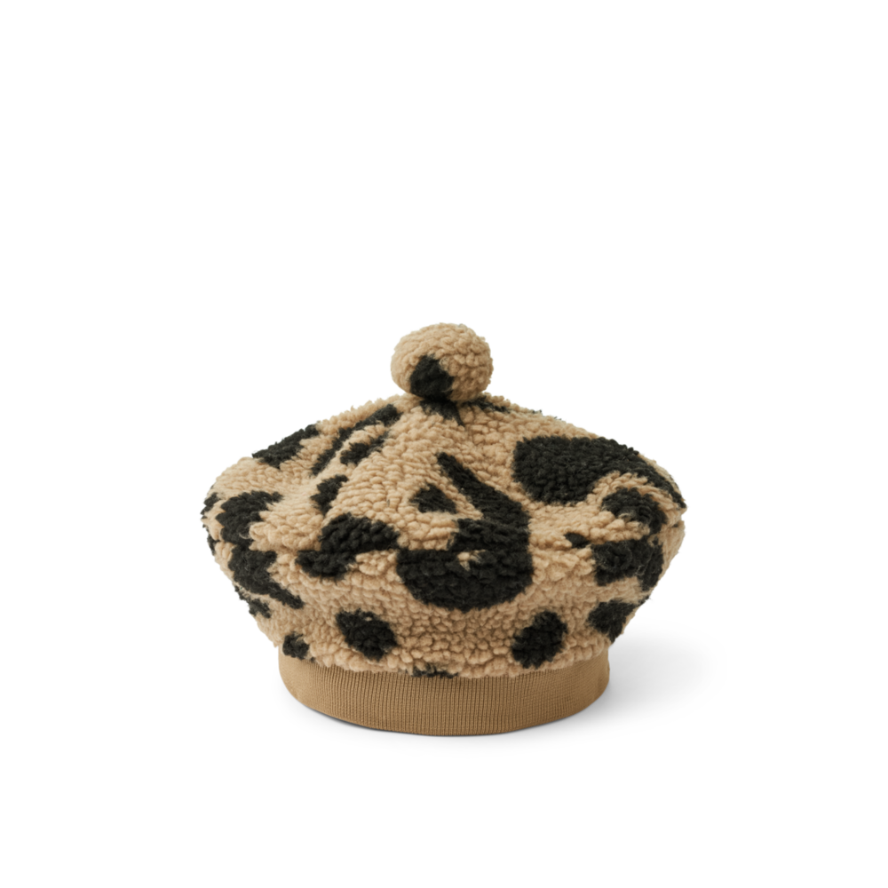 Liewood Liewood | Poplar Pile Beret Hat | Mega leo / Oat mix