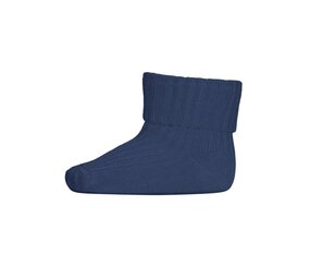MP Denmark MP Denmark | Cotton rib baby socks | True Blue MP Denmark MP Denmark | Cotton rib baby socks | True Blue