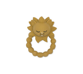 Konges Sløjd Konges Sløjd | Teether Ring Lion | Mustard