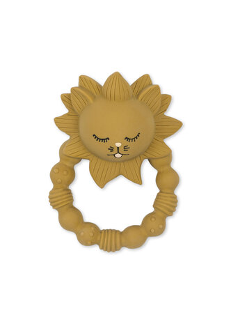 Konges Sløjd Konges Sløjd | Teether Ring Lion | Mustard