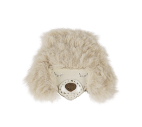 Donsje Amsterdam Donsje Amsterdam | Josy Exclusive Hairclip | Poodle | Off White Metallic Leather Donsje Amsterdam Donsje Amsterdam | Josy Exclusive Hairclip | Poodle | Off White Metallic Leather