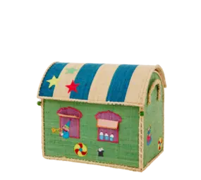 Rice Everyday Magic Rice | Klein Raffia Opberghuis | Groen | Circus Rice Everyday Magic Rice | Klein Raffia Opberghuis | Groen | Circus