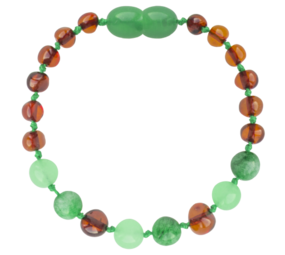Barnsteen Barnsteen | Armband | Glimmend | Green mix | 14 cm Barnsteen Barnsteen | Armband | Glimmend | Green mix | 14 cm