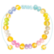 Barnsteen Barnsteen | Armband | Regenboog glimmend | 16 cm Barnsteen Barnsteen | Armband | Regenboog glimmend | 16 cm