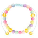 Barnsteen Barnsteen | Armband | Ruw | Regenboog | 16 cm Barnsteen Barnsteen | Armband | Ruw | Regenboog | 16 cm