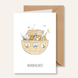 Juulz Juulz | Kaart | Welkom kleintje ark van noah Juulz Juulz | Kaart | Welkom kleintje ark van noah