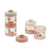 Liewood Liewood | Dominique Baby Food Tritan Boxes 4-Pack | Peach / Sea shell Liewood Liewood | Dominique Baby Food Tritan Boxes 4-Pack | Peach / Sea shell