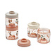 Liewood Liewood | Dominique Baby Food Tritan Boxes 4-Pack | Peach / Sea shell