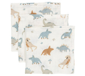 Jollein Jollein | Hydrofiel Washandje | Roarsome (3pack)