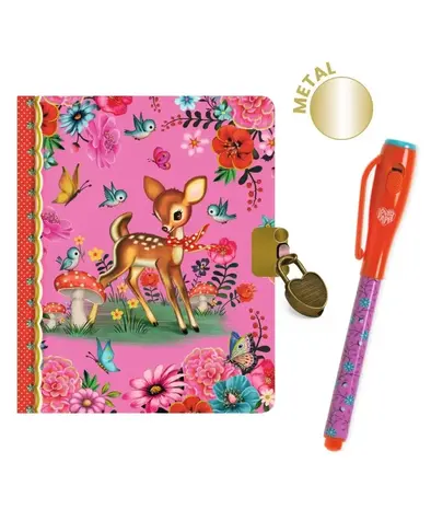 Djeco Djeco | Notebook | Geheim dagboek met magische pen | Fiona Djeco Djeco | Notebook | Geheim dagboek met magische pen | Fiona