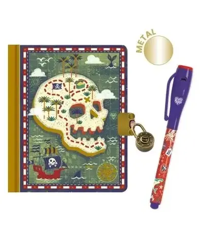 Djeco Djeco | Notebook | Geheim dagboek met magische pen | Steve