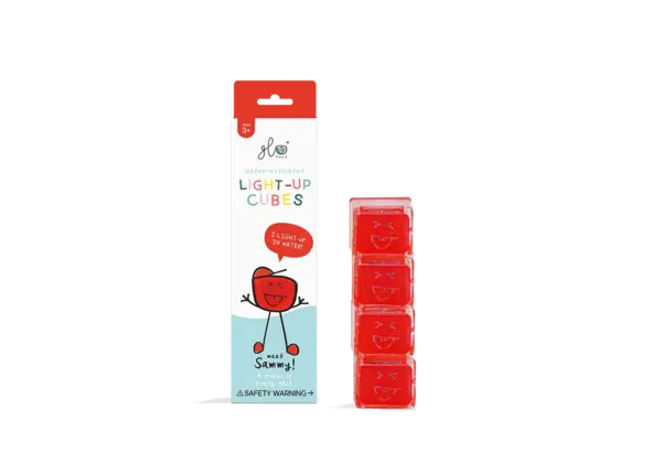 Glo pals Glo pals | Light up cubes 4 stuks | Sammy Glo pals Glo pals | Light up cubes 4 stuks | Sammy