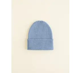 Hvid Hvid | Beanie Newborn | Light Blue Hvid Hvid | Beanie Newborn | Light Blue