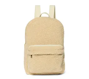 Studio Noos Studio Noos | Ecru Teddy | Midi Backpack with Front Pocket Studio Noos Studio Noos | Ecru Teddy | Midi Backpack with Front Pocket